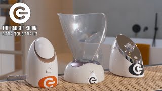 Facial Steamers Reviewed  The Gadget Show [upl. by Shuping440]