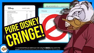 Disney Treats Shareholders Like CHILDREN in CRINGE Voting Video [upl. by Dasi]