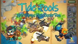 First Tide Pools Chimps black border run former hardest map black bordered [upl. by Adlesirk750]