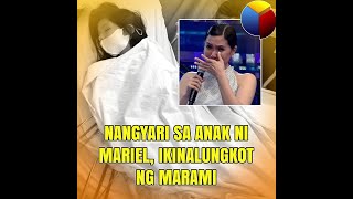 Nangyari sa anak ni Mariel ikinalungkot ng marami [upl. by Erapsag]