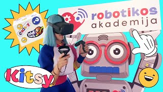 Fantastiška mokytojų diena Robotikos Akademijoje ir TerraSect Unboxing 🤖 Kitsy laida vaikams [upl. by Llerahs541]