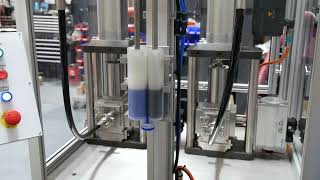 Grunfeld Semiautomatic Filling System with Powered Filling Head [upl. by Roi]