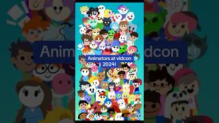 VIDCON 2024 ANIMATORS share viralvideos trending animation vidcon2024 fypシ゚viral shorts [upl. by Laryssa]