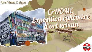 Une exposition éphémère dart urbain à Bellevue CrHOME [upl. by Darleen]