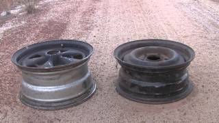 Rubbish Dump Find Holden Monaro Rims And 20 Televisions [upl. by Hube]