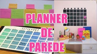 DIY Planner de parede calendário organizador [upl. by Barolet]