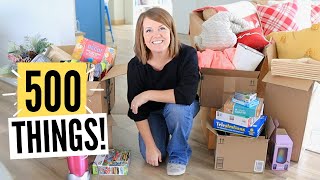 500 Things to Declutter for More Peace LESS Stress [upl. by Nezah]