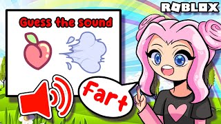 Only a Genius can ANSWER THIS Roblox  Guess The Sound [upl. by Whiffen]