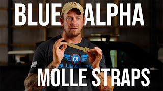 How to Weave MOLLE With the Blue Alpha MOLLE Strap [upl. by Notaes]