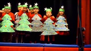 Ms Bs JK Class Christmas Concert 2012  quotThe Happiest Christmas Treequot [upl. by Zadack]