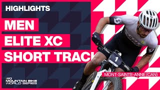 MontSainteAnne  Men Elite XCC Highlights  2023 UCI Mountain Bike World Cup [upl. by Meridel]