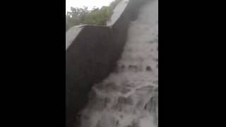 Rain water flowing from Girnar hill steps [upl. by Zilla336]