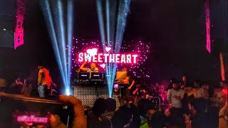 Dj Chetas Sweetheart vs Walking On Fire🔥 Laila  Live At Toy Beach Club  Life Is A Mashup [upl. by Llevert]