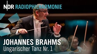 Johannes Brahms Ungarischer Tanz Nr 1 gMoll  Andrew Manze  NDR Radiophilharmonie [upl. by Moureaux285]