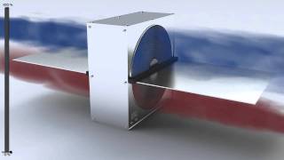 Enervent Heat Exchanger in Action [upl. by Hardie]