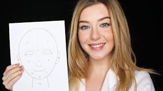 ASMR Face Mapping Softly Spoken [upl. by Evelinn273]