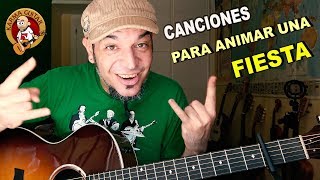 22 CANCIONES de GUITARRA para ANIMAR una FIESTA [upl. by Ocker840]