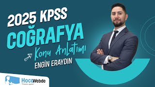 22 KPSS 2025 COĞRAFYA ENGİN ERAYDIN TÜRKİYENİN SUTOPRAK VE BİTKİ VARLIĞI  1 [upl. by Uhayile]