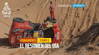 El resumen del Etapa 5 presentado por Aramco  Dakar2023 [upl. by Liryc]