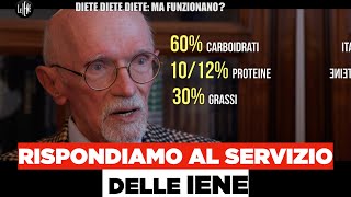 Rispondiamo al servizio delle Iene sulle DIETE [upl. by Calvert]