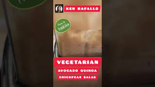 VEGETARIAN AVOCADO CHICKPEAS SALAD  Best Recipe  Ken Rafallo  shorts [upl. by Shanda]