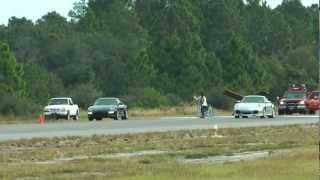 Carrabelle Speed Festival  12 Mile Runway Shootout  October 27th 2012 [upl. by Illac]