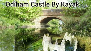 Kayaking King Johns Castle To Odiham Wharf Basingstoke Canal [upl. by Hanover440]