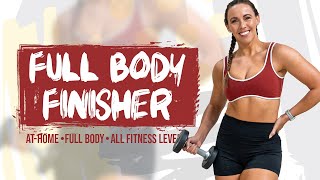 30 Minute Full Body Finisher Workout That Will Get You TONED Fast [upl. by Billye]