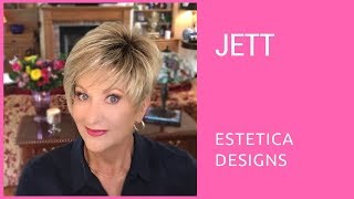 Estetica Designs JETT Wig Review  RH1488RT8  CRAZY WIG LADY [upl. by Antsirhc]