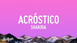 Shakira  Acróstico LetraLyrics 25min [upl. by Merv828]