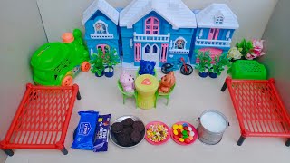 Miniature oreo no bake donut  Oreo donut  Oreo biscuits donut recipe  Nazin Miniature [upl. by Tirzah946]