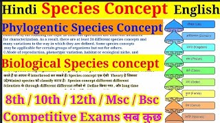 Top 4 Most Important Species Concept for Bsc amp Msc Zoology  Phylogenetic Species  Msc 1st year [upl. by Llegna949]