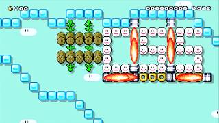 CSS IcevilleRun Home by Fez  SUPER MARIO MAKER  NO COMMENTARY 1bb [upl. by Leinnad466]