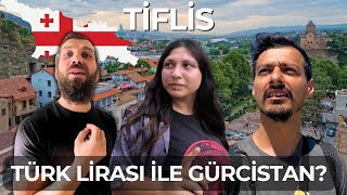 TÜRK LİRASI ile GÜRCİSTAN Gezilir mi Tiflis Gezilecek Yerler  Gürcü Yemekleri 196 [upl. by Gnuy707]