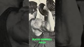 shoulder workout Arnold Schwarzenegger [upl. by Scheider]