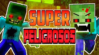 😨ZOMBIS SUPER INTELIGENTES😱 Addon para Minecraft pe 120 [upl. by Ro]