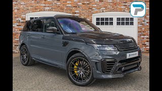 201919 RANGE ROVER SPORT OVERFINCH SVR SUPER SPORT 50 V8 IN OVERFINCH LUNAR GREY [upl. by Ava]