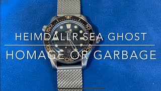 Heimdallr Sea Ghost is it an homage or is it garbage watchreview watch 007 homage [upl. by Noakes]