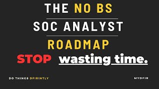 Become a SOC Analyst in 2024 with this ROADMAP [upl. by Ehsrop]