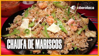 Como hacer un CHAUFA de MARISCOS Peruano [upl. by Acsehcnarf]