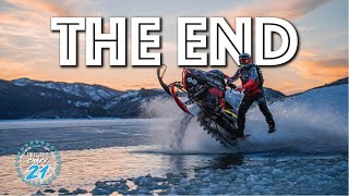 The Final Rides…INSANE Backcountry Sledding Jumps [upl. by Seuqcaj905]