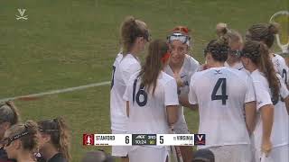 WOMENS LACROSSE Stanford Highlights [upl. by Windy]