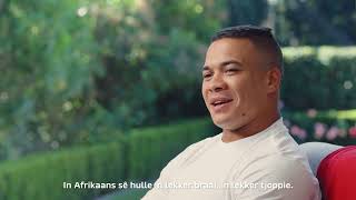 Cheslin Kolbe shares a cup of perspective with NESCAFÉ South Africa [upl. by Aciras]