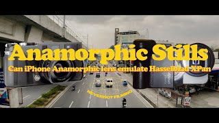 Anamorphic Lens plus iPhone VS Hasselblad XPAN [upl. by Aiyekal718]