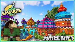 The Colourful Mezalean Village  Empires SMP  Ep9 117 Survival [upl. by Eelanna216]