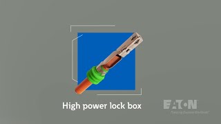 How do High Power Lock Box terminals redefine electrical contact efficiency Eaton explains [upl. by Rutherfurd]