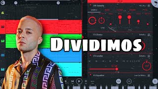 Dividimos  Nio garcia  fl studio mobile 🥭 [upl. by Wolff]