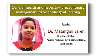 General Health amp Precautionary management of scientific goat rearing Sheepfarming Goatfarming [upl. by Celio]