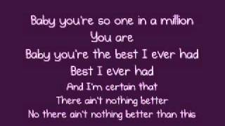 One in a million  Ne Yo LYRICS ON SCREEN [upl. by Jessica]