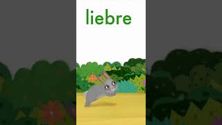 Palabras con la LETRA L 🦁 123andres musicainfantil costume halloween disfraz short shortvideo [upl. by Ajit]